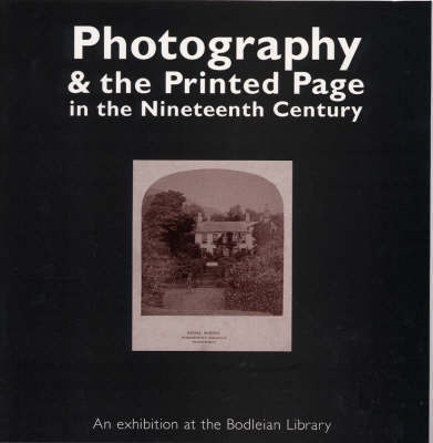 Book cover for Photography and the Printed Page in the 19th Century