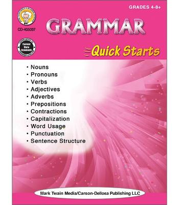 Book cover for Grammar Quick Starts Workbook