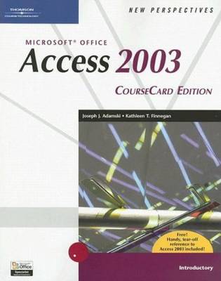 Book cover for New Perspectives on Microsoft Office Access 2003, Introductory
