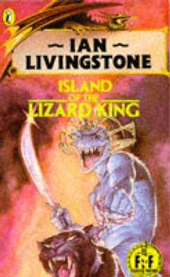 Book cover for Island of the Lizard King