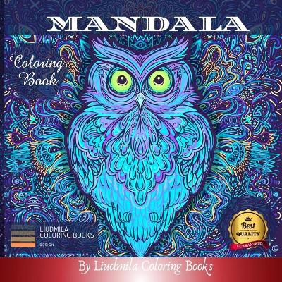 Book cover for Mandala Coloring Book