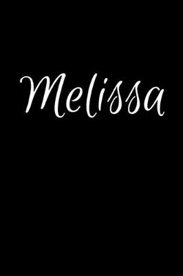 Book cover for Melissa