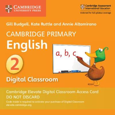 Cover of Cambridge Primary English Stage 2 Cambridge Elevate Digital Classroom Access Card (1 Year)
