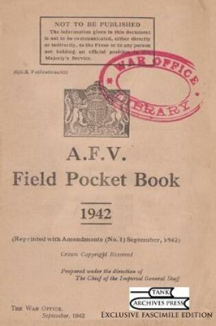 Cover of A.F.V. Field Pocket Book 1942