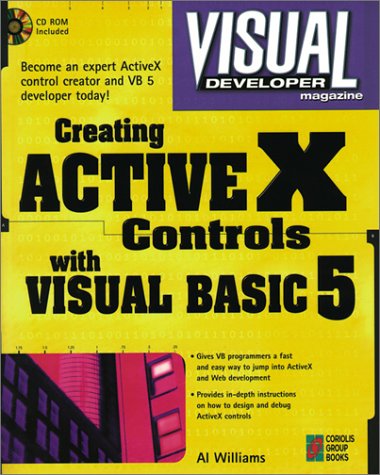 Book cover for Visual Developer Creating ActiveX Controls with Visual Basic 5