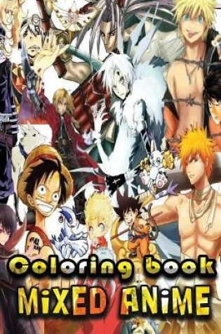 Cover of Mixed Anime Coloring Book