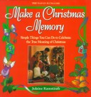 Book cover for Make a Christmas Memory