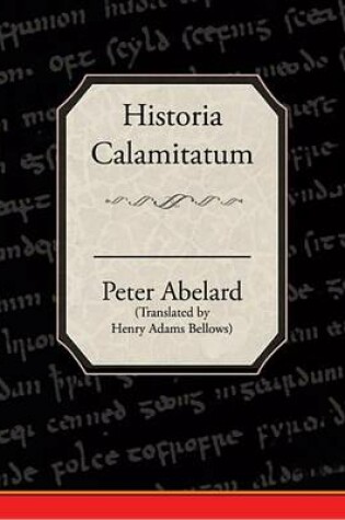 Cover of Historia Calamitatum (eBook)