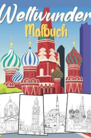 Cover of Weltwunder Malbuch