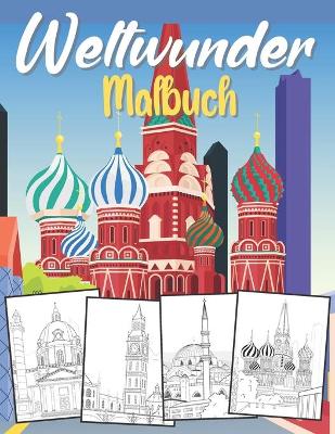 Book cover for Weltwunder Malbuch