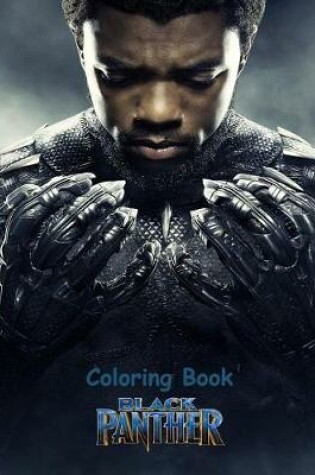 Cover of Black Panther Coloring Book