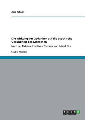 Book cover for Die Wirkung der Gedanken auf die psychische Gesundheit des Menschen