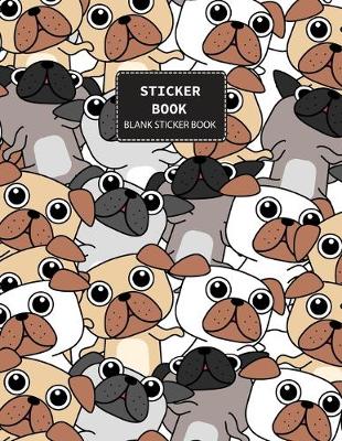 Book cover for Sticker Book Blank Sticker Book