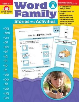 Book cover for Word Family Stories & Activities Level a