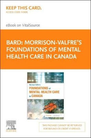 Cover of Morrison-Valfre's Foundations of Mental Health Care in Canada - Elsevier eBook on Vitalsource (Retail Access Card)