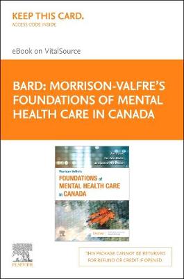 Book cover for Morrison-Valfre's Foundations of Mental Health Care in Canada - Elsevier eBook on Vitalsource (Retail Access Card)