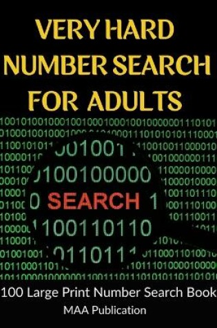 Cover of Very Hard Number Search For Adults