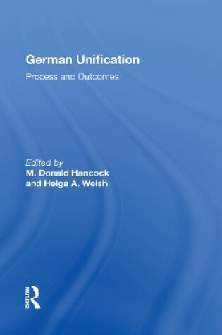 Cover of German Unification