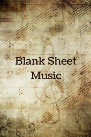 Cover of Blank Sheet Music