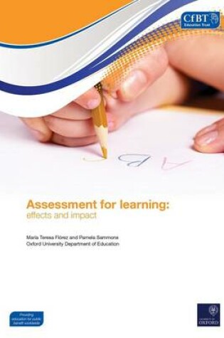 Cover of Assessment for learning