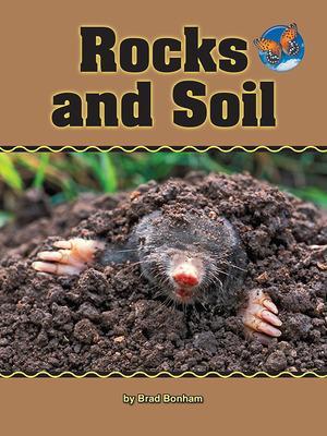 Book cover for Imagine It! Leveled Readers for Science - English Learner - Rocks and Soil (6-pack) - Grade 2