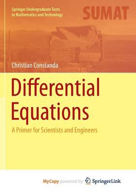 Book cover for Differential Equations