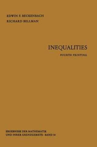 Cover of Inequalities