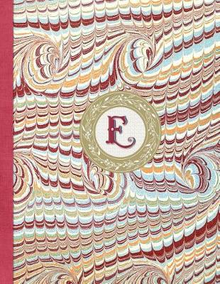 Book cover for Monogrammed E 2018 Diary Monthly & Weekly