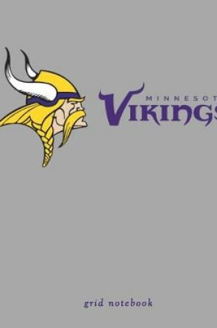 Cover of Minnesota Vikings grid notebook