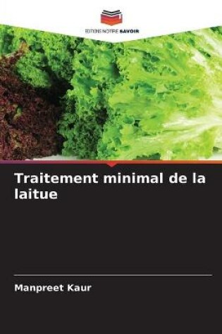 Cover of Traitement minimal de la laitue