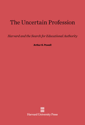 Book cover for The Uncertain Profession