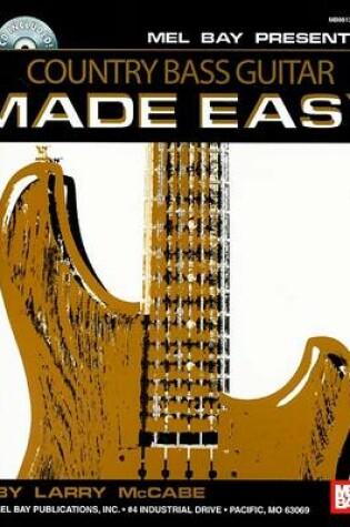 Cover of Country Bass Guitar Made Easy