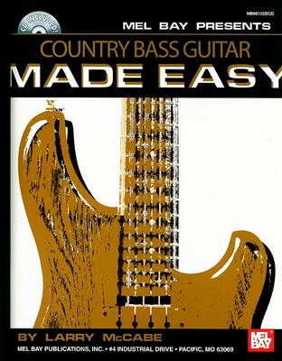 Cover of Country Bass Guitar Made Easy