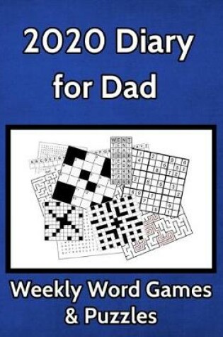 Cover of 2020 Diary for Dad Weekly Word Games & Puzzles