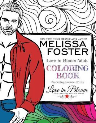 Book cover for Love in Bloom Adult Coloring Book