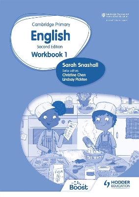 Book cover for Cambridge Primary English Workbook 1 Second Edition