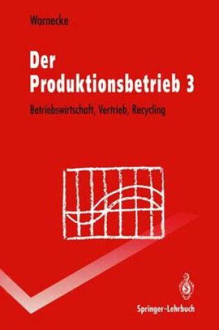 Cover of Der Produktionsbetrieb 3