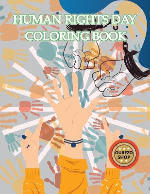 Book cover for Human Rights Day Coloring Book