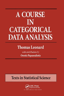 Cover of A Course in Categorical Data Analysis