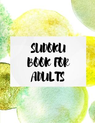 Book cover for Sudoku Book for Adults