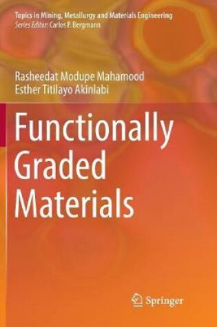 Cover of Functionally Graded Materials