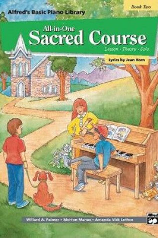 Cover of Alfred's Basic All-in-One Sacred Course, Book 2