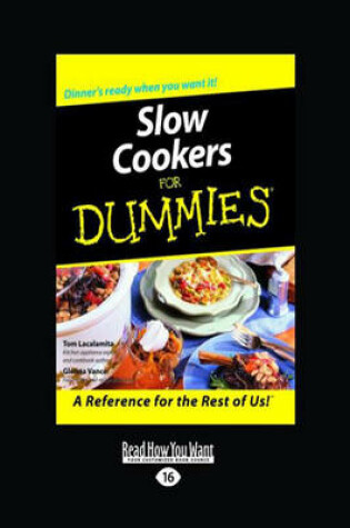 Cover of Slow Cookers for DummiesÂ®