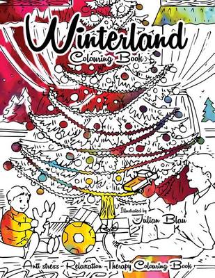 Book cover for Winterland Colouring Book