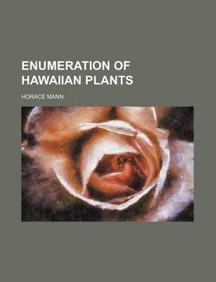 Book cover for Enumeration of Hawaiian Plants