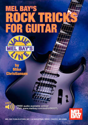 Book cover for Mel Bay's Rock Tricks for Guitar