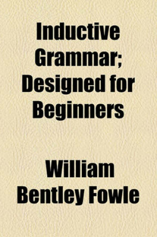 Cover of Inductive Grammar; Designed for Beginners