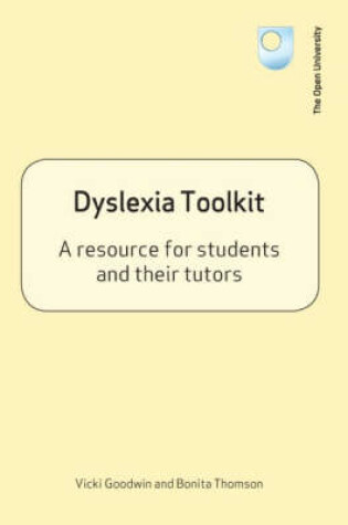 Cover of Dyslexia Toolkit