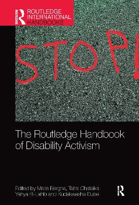 Cover of The Routledge Handbook of Disability Activism