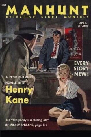 Cover of Manhunt, April 1953